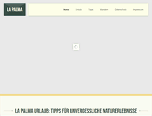 Tablet Screenshot of la-palma-service.de